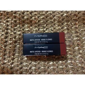 *SALE* MAC Cosmetics Matte Lipstick Marrakesh X2 NEW $52